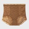 High Waist Lace Silk Panties for Women - Antibacterial, Breathable, Cotton Crotch, Sexy Large Size Briefs