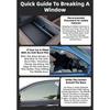 Compact Emergency Tool Featuring Window Breaker Seat Belt Cutter and Safety Hammer Suitable for Car Safety Easy to Use