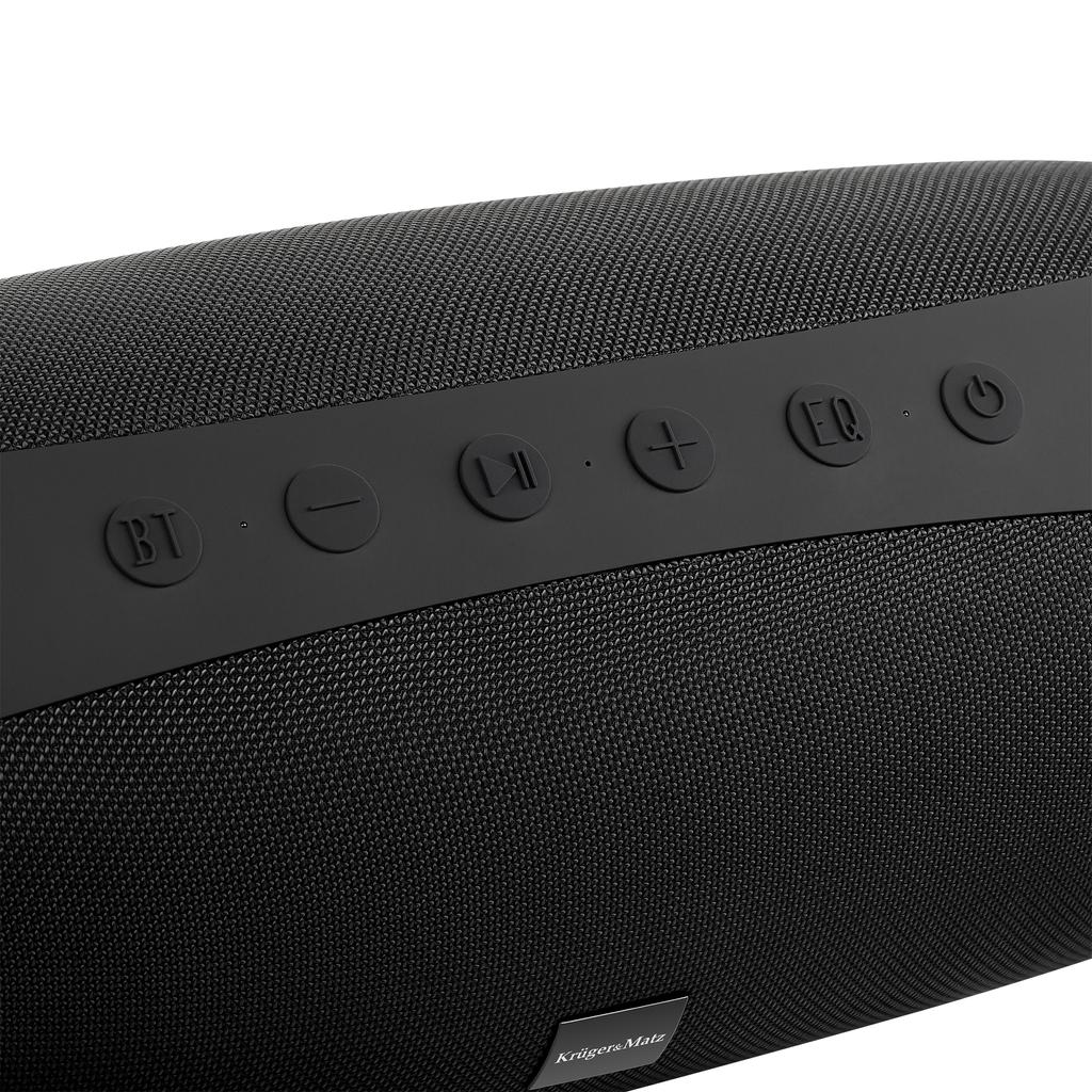 Kruger&Matz Explorer+ Portable Bluetooth 5.0 Speaker TWS and IPX7 AUX USB