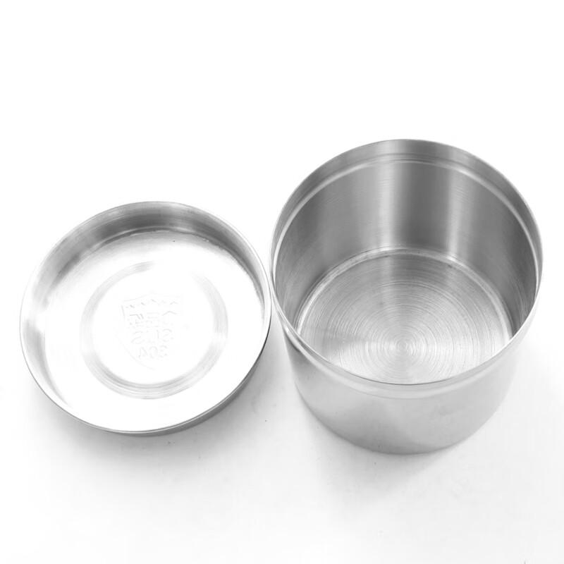 Round 304 Stainless Steel Food Storage Container