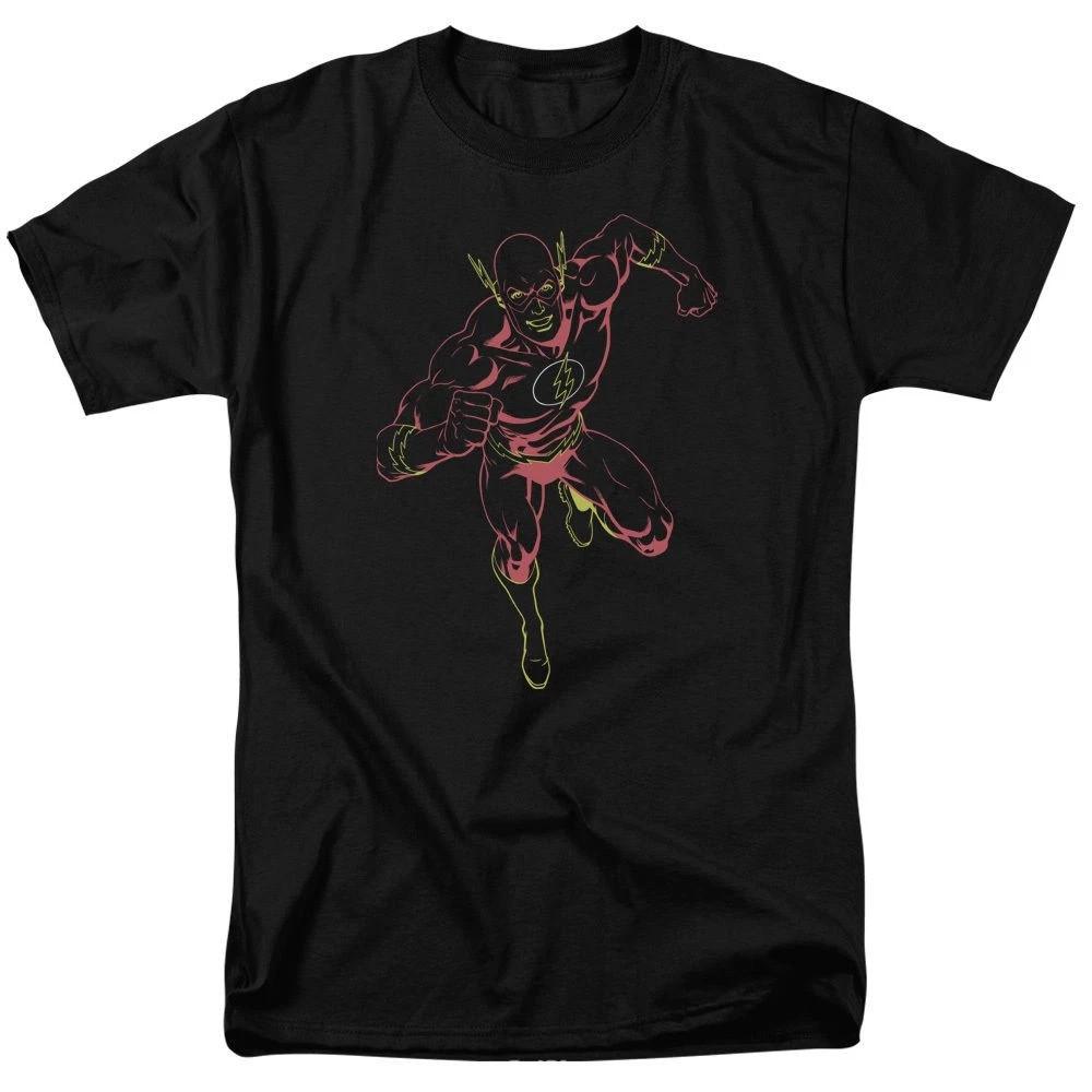 DC Comics Justice League Flash Black T-Shirt S