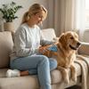 Double Sided Pet Hair Remover Brush for Dog Furniture Clothes Carpet