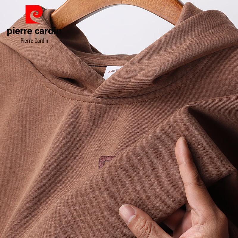 

Pierre Cardin Men s Embroidered Hooded Sweatshirt with Kangaroo Pocket 3XL