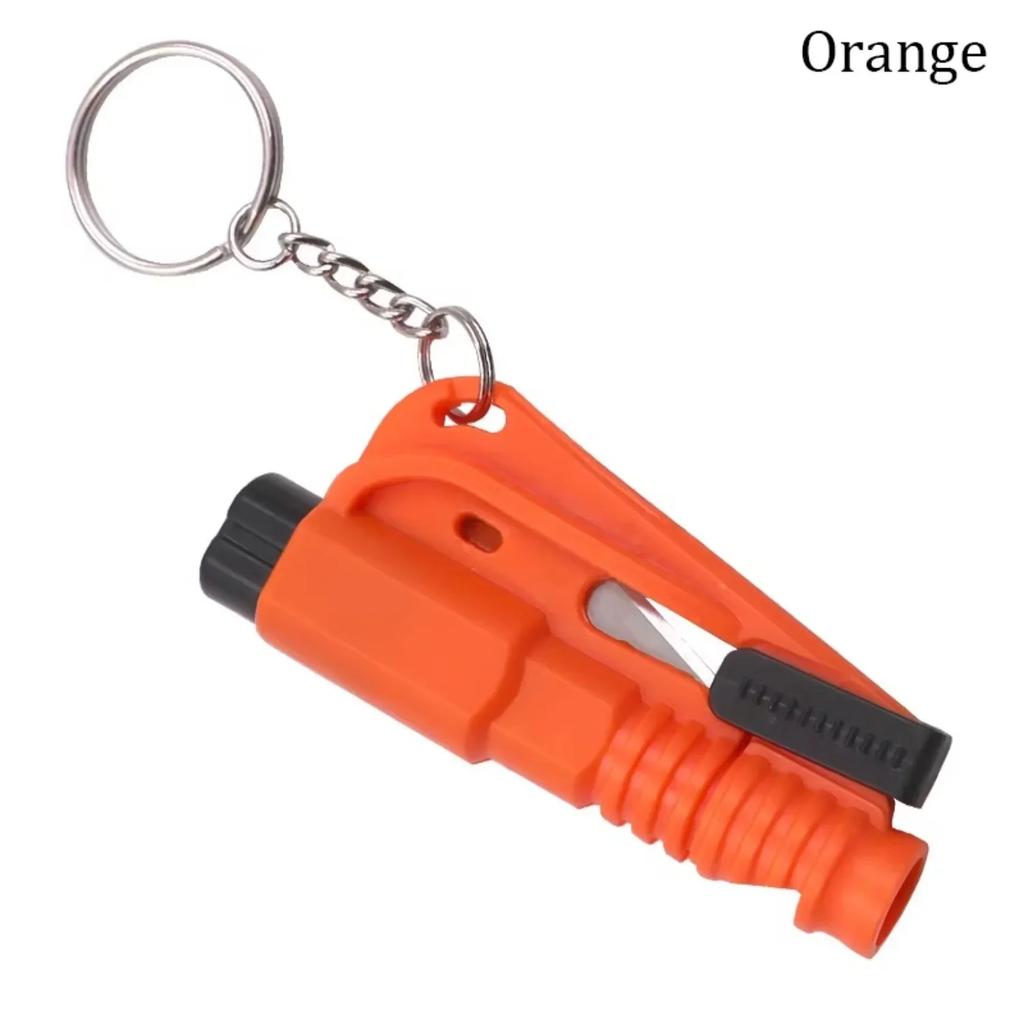 Mini Safety Hammer Keychain Escape Car Life-saving Escape Hammer Window Broken Emergency Glass Breaker For Car Buses Trucks