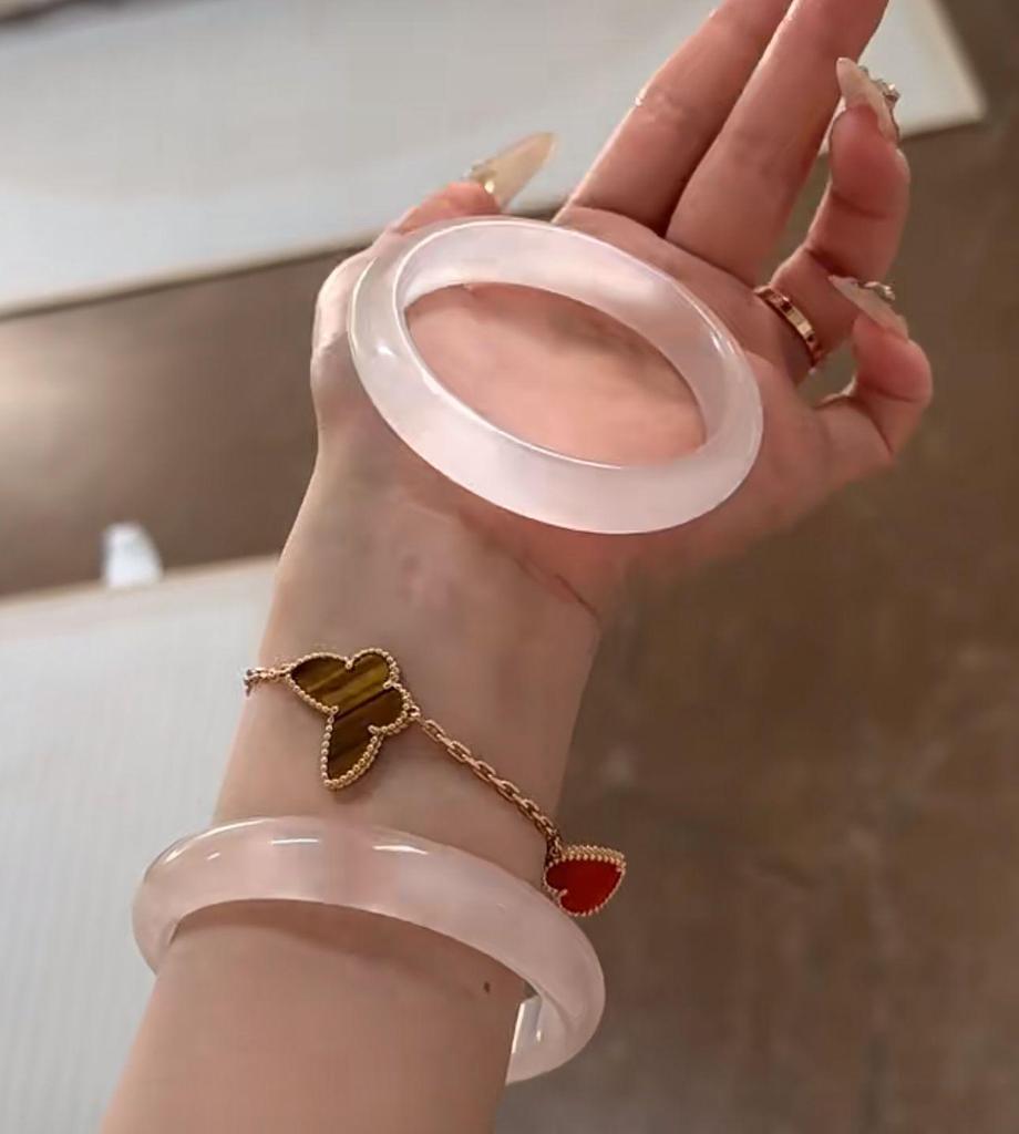 Gradient Cat Eye Bracelet - Light Blue, Gray, Champagne, Gold, Pink