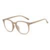 Simple Retro Irregular Rice Nails Decorative Anti-blue Transparent Lenses Women's Sunglasses