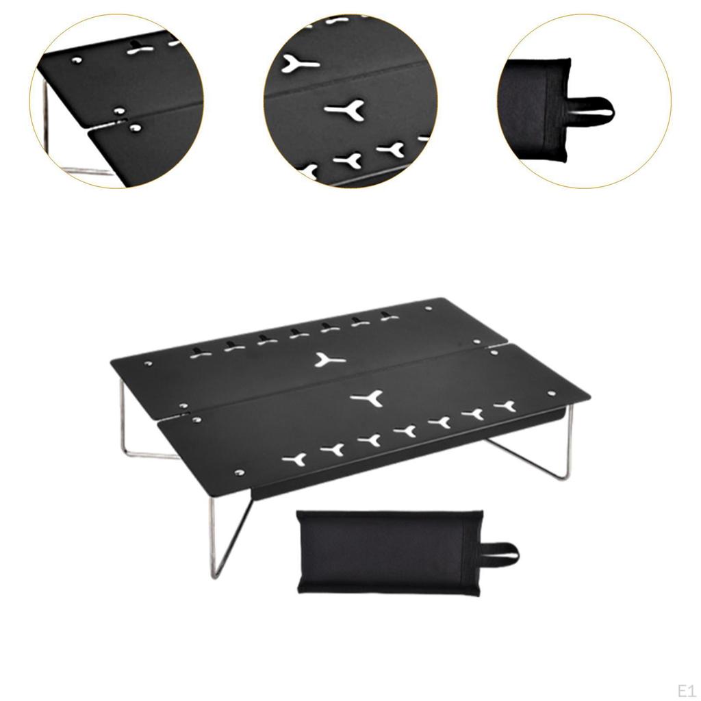 Camping Folding Table Beach Portable Desk Foldable for Yard Picnic Hiking