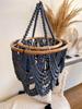 Bead Chandelier GRAPHITE L 45x80