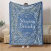 1pc, Disney's Sleeping Beauty Animated Classics Home Decor Blanket, Flannel Throw for Bedroom, Living Room, Travel, Camping