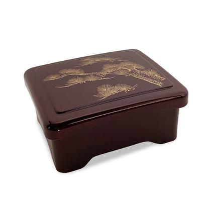 J-kitchens Unaju Box, Kozukidon, Pearl Matsunai Vermilion Lacquer, Made In Japan