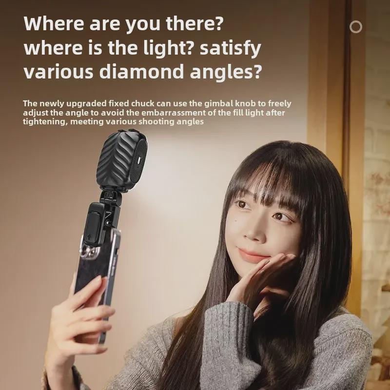 Portable Selfie Light for Mobile Photography and Live Streaming