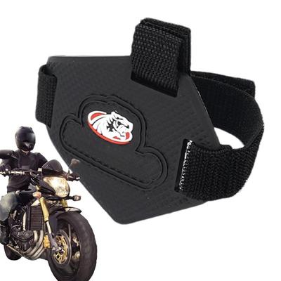 Motorrad-Schalthebel-Schuhschutz, Motorrad-Stiefelüberzüge, rutschfeste Schuhschutzabdeckung, verstellbar, um die Schuhe sauber zu halten