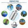 3 Pack Water Float Valve 1/2" To 3/4'' Auto Shut Off Water Tank Float Valve 304 Stainless Steel Fully Automatic Level Control for Pool, Livestock