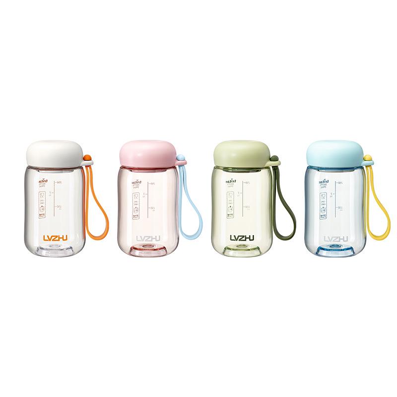 Tritan Green Bead Water Cup 2026 - Portable, High-Temperature Resistant Milk Coffee Shaker Cup