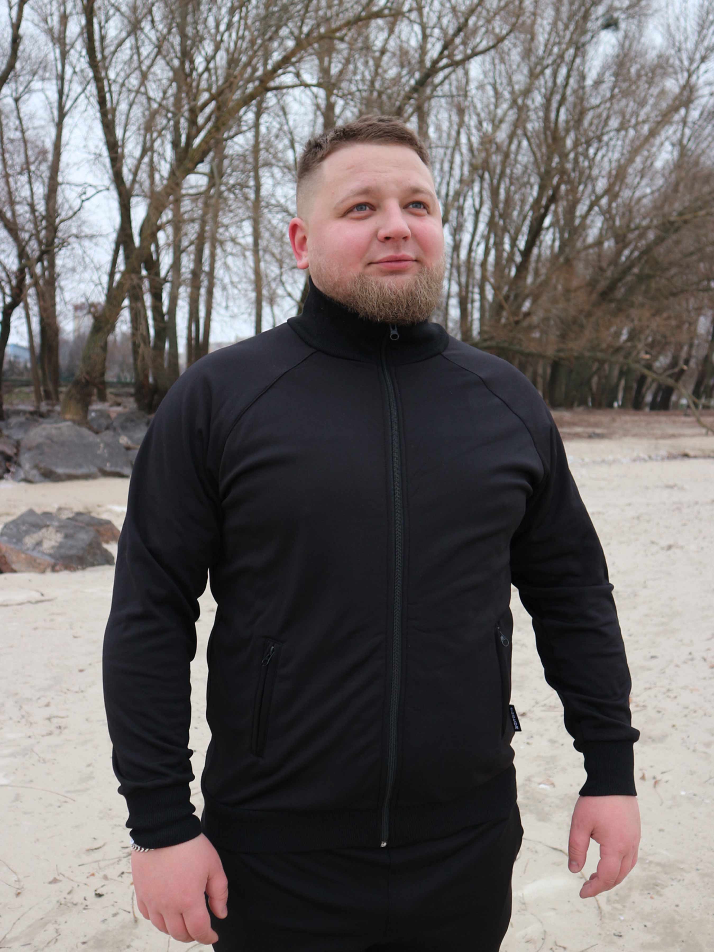 

Олімпійка Custom Wear тонкий фліс Classic Black L чорний