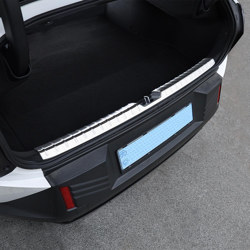 For Kia EV4 2025-2026 LHD RHD Front&Rear Door Sill Protector Welcome Pedal Scuff Plate Anti‑Scratch Interior Exterior Accessorie