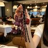 Bag Charm New PU Leather Bunny Decoration Key Holders Hanging Charm Solid Bag Pendant Accessories Gift