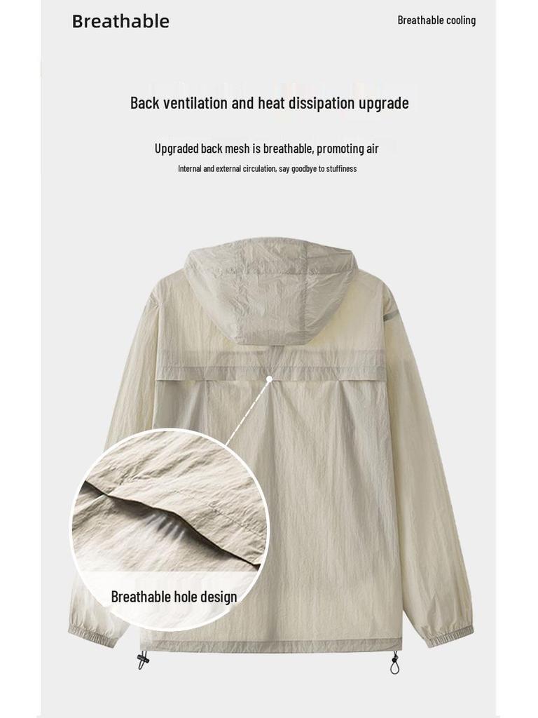 Men's and Women's High-Quality Sun Protection Skin Coat for Outdoor Activities