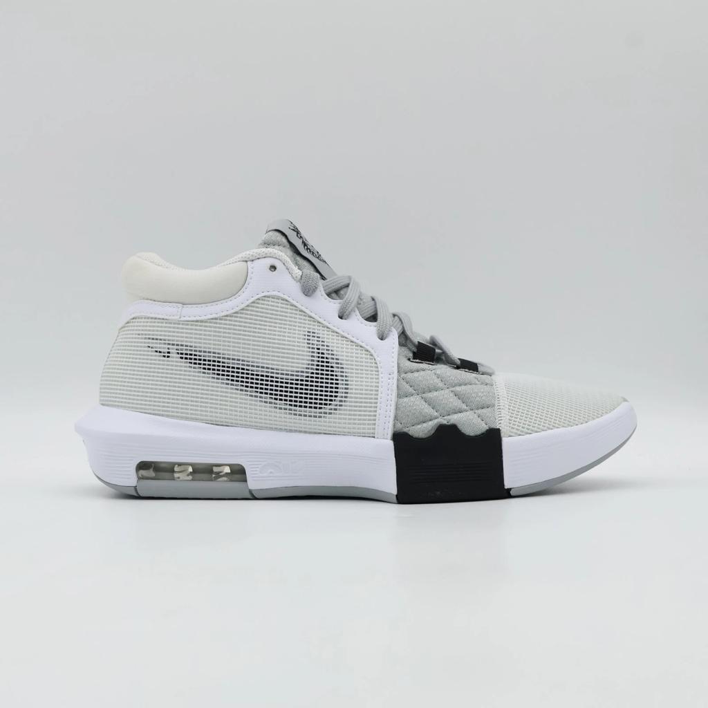 FB2237-100 Nike LeBron Witness 8 White Light Smoke Grey Black (Men's)