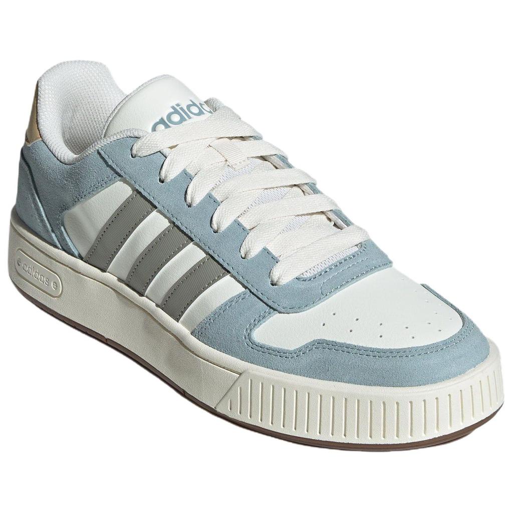 Adidas Neo D-Pad Classic Comfortable Versatile Non-Slip Wear-Resistant Low-Top Skate Shoes Unisex Sneakers White Blue KI5878