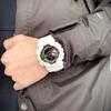 Casio Erkekler Sıvı Kristal/Analog Çift Ekran Serisi Siyah Saat GA-110RG-7A GA-110RG-7A