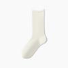 Female Spring and Autumn New Pure Cotton Moon Son Boneless Tube Socks