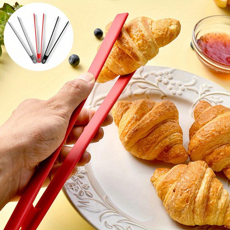 Integrated Silicone Anti Scalding and Anti Slip Bread Clip Food Clip Pasta Clip Barbecue Grilled Meat and Steak Special Clip