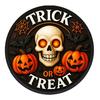 Festive Halloween Decorations LED Glowing Hanging Decor, Acrylic Window Ornament with Light, Spooky Ambiance Sign for Door Wall Haunted House,