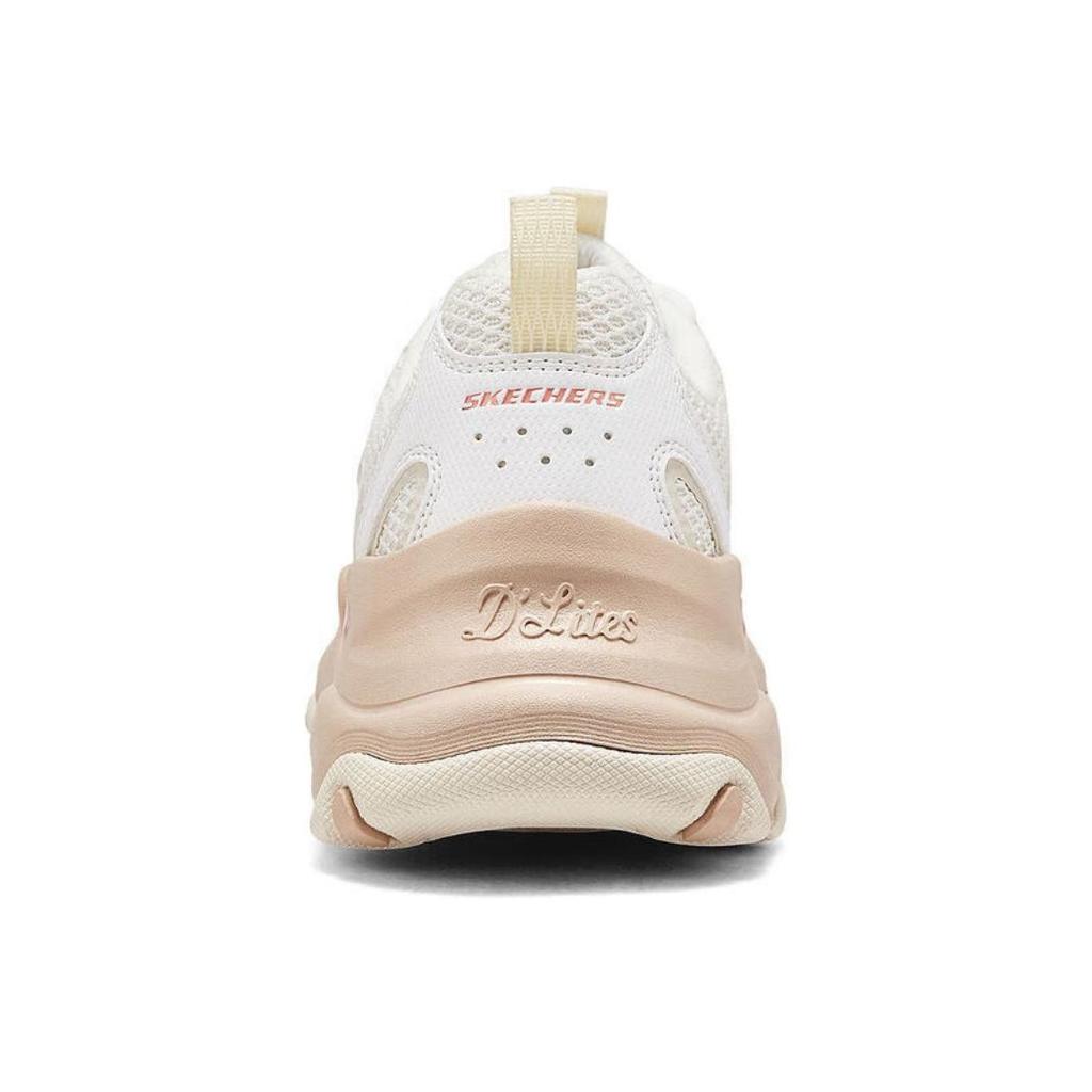Skechers DLites 5.0 Panda Schuhe Bequem Vielseitig Stoßdämpfend Langlebig Leicht Stützend Erhöhte Höhe Niedrig geschnitten Dad Shoes 150523-WTAN