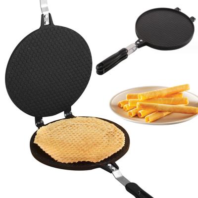 Tortilla Maker Tortilla Pressa in alluminio antiaderente con maniglia per fornello da cucina resistente