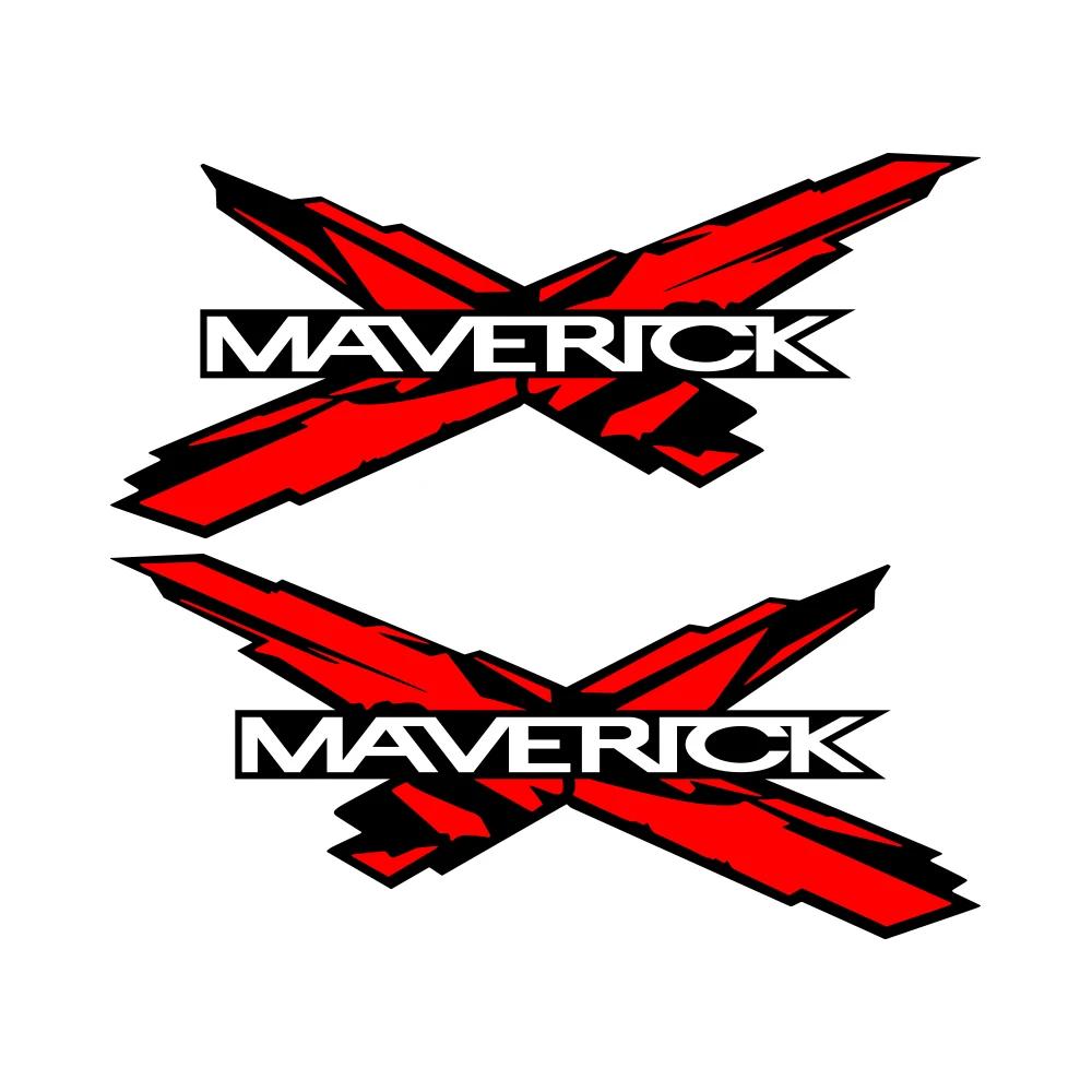 Pickup Body Side Stickers For Ford Maverick XL XLT Lariat  Truck Graphics Decor Decal Car Cover Auto Tuning Accessories 21.5x9.5CM