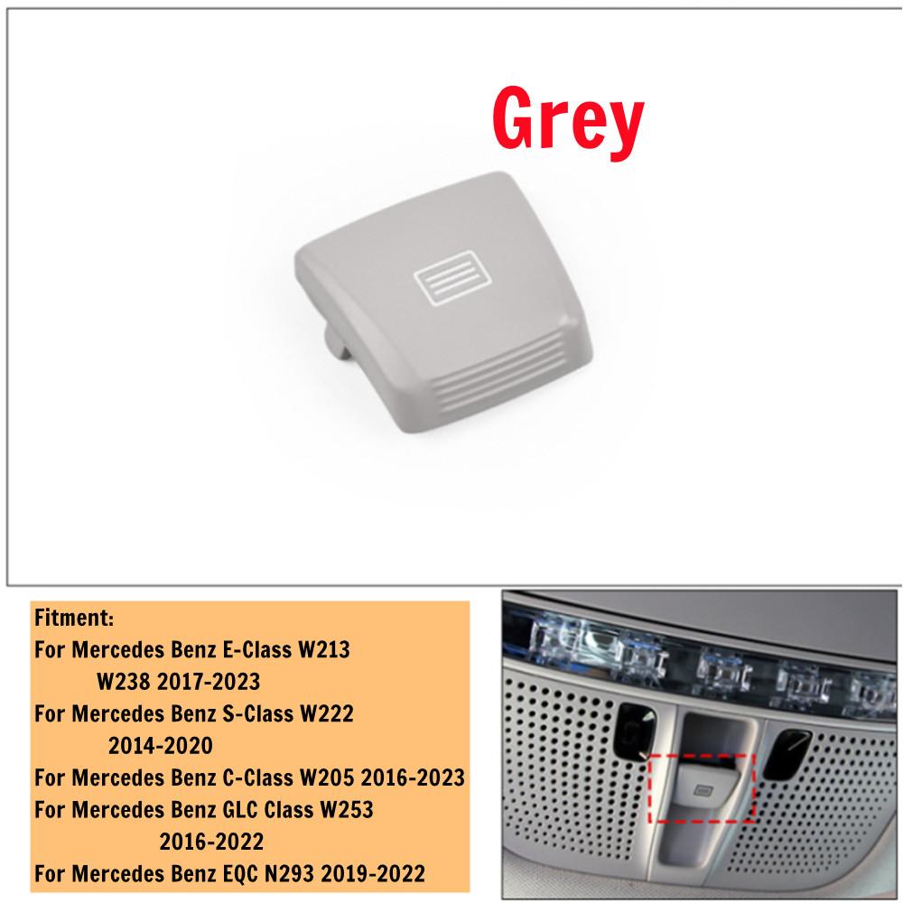 2025 Hot Racing Grills Car Sunroof Window Switch Button Cover For Mercedes Benz E S C Class GLC EQC W213 W238 W222 W205 W253 N29