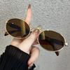 Women Oval Personality Sunglasses Luxury Brand Ins Style Eyewear Summer Sun Protection Sun Glasses Fashion Glasses Uv400