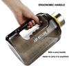 VENNERLI Water and Large Wide Direct Easy To Suitable for and Outdoor Water Bottle Bottle, 2200ml/2500ml (Safe BPA-Free), Capacity, Mouth, Drinking,