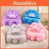 Coussin de siège pour bébé avec housse en peluche courte pour l'aide à l'assise