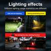 COB Work Light USB Rechargeable Led Work Light with 360° Swivel Hose Magnetic Hanging Hook for Camping Car Repair Emergency