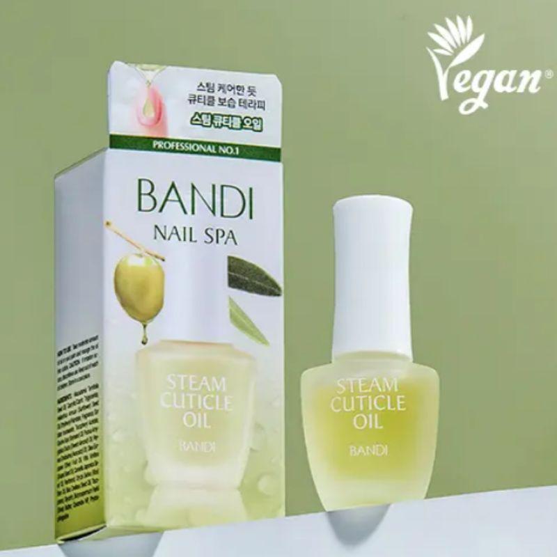 Bandi Steam Cuticle Oil & Cuticle Care Kit (Cuticle Oil 7ml + Cuticle Remover 15ml) – Nail Nourishing Repair Care Set