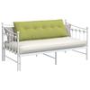Back Cushion Light Green 140 x 19 x 50 cm Fabric