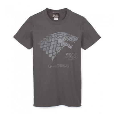 Mens Winter Is Coming Direwolf T-Shirt