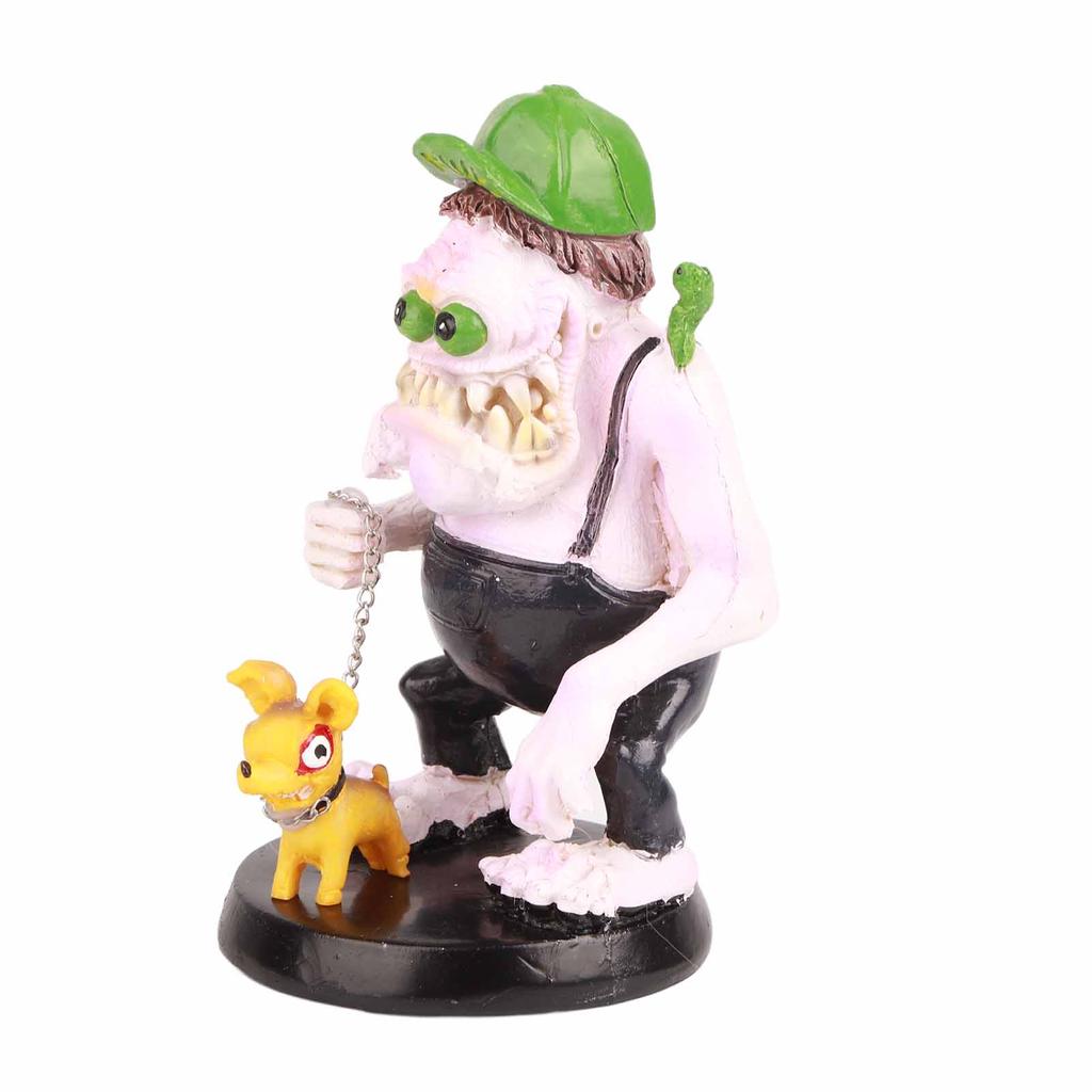 Angry  Statue Horror   Resin Ornament for Halloween Decor