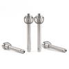 Diameter 5-25mm Length 10-100mm Quick Release Pin Bolt Ball Head Quick Lock Pin Plug with Ring Handle Pull Stainless Steel PIN