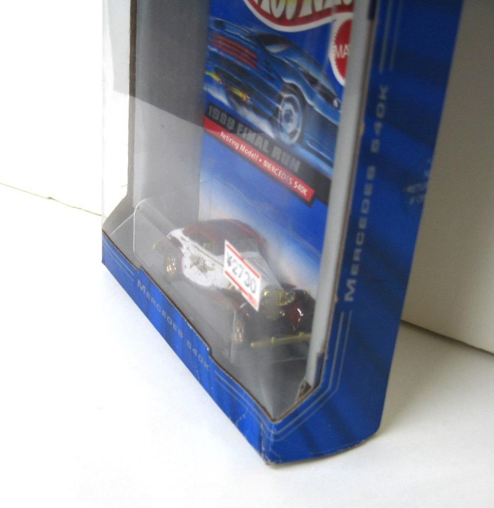 Hot Wheels Final Run 1999 Mercedes 540K MERCEDES Diecast Car (-2)
