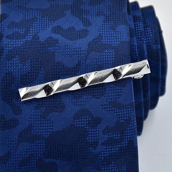 Men Clip Tack Detachable Design Durable Tie Versatile Lapel Clip Commuting