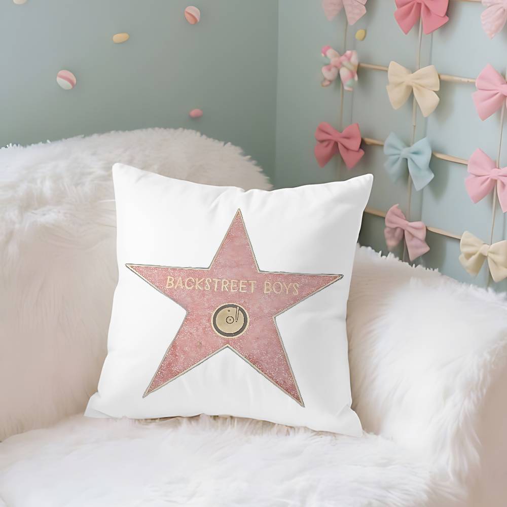 BBackstreet BBoys BSB Case Plush Fabric Soft Pillowcase Double Sided Print Cushion Cover Household Gifts