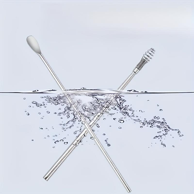 6pcs/Set Stainless Steel Cleaning Ear Tools, Portable Travel-Friendly Cleaning Ear Spoon, Manual Cleaning Ear Tool Set