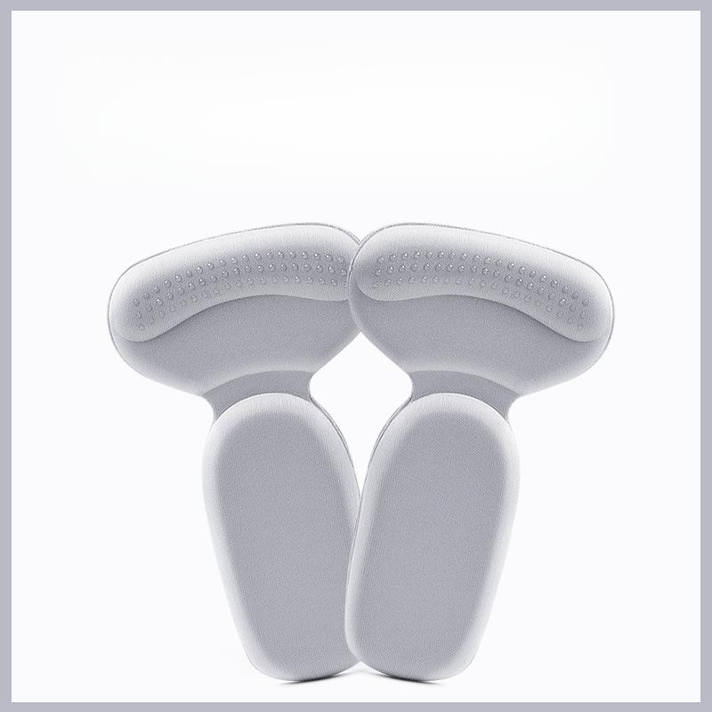 

Полустельки для женской обуви Наклейки на заднюю часть обуви Вставка для каблука Защитные подушечки для уменьшения размера обуви a pair серый