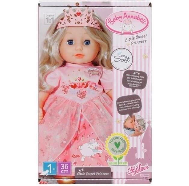 Doll Zapf Baby Annabell Little Charming Princess 36cm 703984