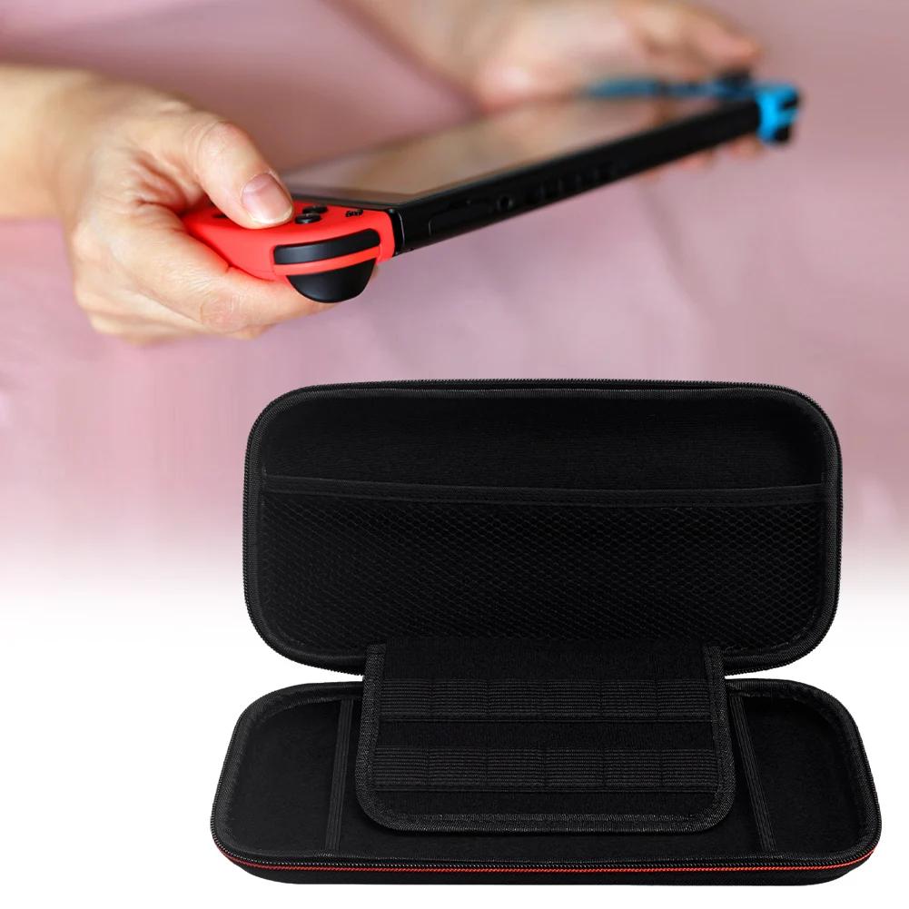 Carrying Case for Nintendo for Switch 2 Carrying Bag Shockproof Zipper Handbag Anti-drop with Game Card Slots Games Accessories