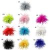 Feather Brooch Scarf Clip Brooches Lapel Pins Dress Accessories Ostrich Feather Material Corsage Pin Feather Lapel Pins