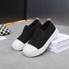 High On Platform Canvas Shoes for Women Original Offer Comfortable and Elegant Cotton Cheap Trends 2025 Deals New Woman Footwear